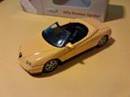 Alfa Spider geel Welly., Ophalen of Verzenden, Auto, Overige merken