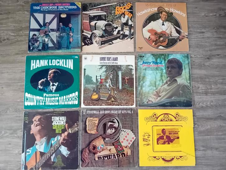 Vintage Country LP's - Diverse Artiesten, Cd's en Dvd's, Cd's | Country en Western, Gebruikt, Ophalen of Verzenden