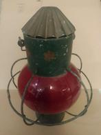 Oude scheepslamp., Ophalen