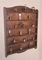 Letterbak met 18 Miniatuur Figuurtjes, Antiek en Kunst, Ophalen of Verzenden