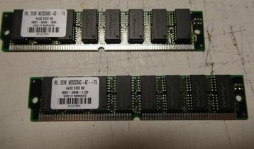 72 Pins 16 Mb Ram Chips Retro Old Computer Commodore set-1 beschikbaar voor biedingen