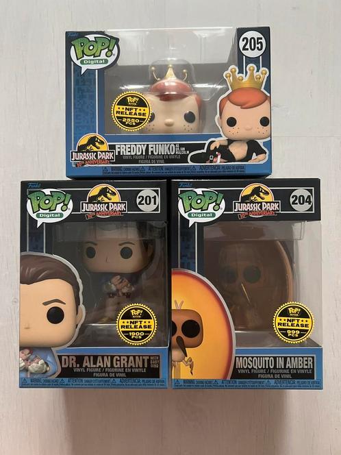 NFT Digital Jurassic Park 30th Anniversary set, Verzamelen, Poppetjes en Figuurtjes, Nieuw, Ophalen of Verzenden