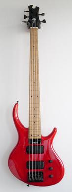 Tobias Growler 5 Rare Red (1995 - USA Made by Gibson), Ophalen, Gebruikt, Elektrisch, 5-snarig