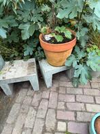 Betonnen bankje 30 keer 30 keer 40., Tuin en Terras, Gebruikt, Vierkant, Binnen, Ophalen of Verzenden