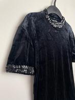 Irie zwart fluwelen top kort met pailletten maat M, Kleding | Dames, Tops, Maat 38/40 (M), Zwart, Irie, BOUTIQUE@irieparis.com
