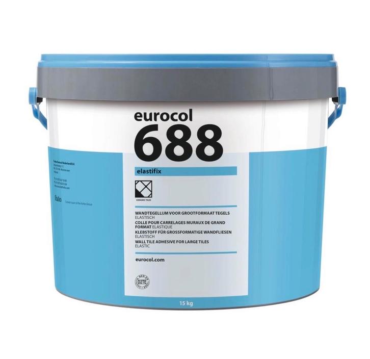 Eurocol 688 Elastifix Tegellijm 15kg, Doe-het-zelf en Verbouw, Tegels, Nieuw, Overige typen, Overige materialen, Minder dan 20 cm