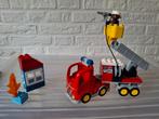 Duplo 10592. Brandweertruck. Ladderwagen., Ophalen of Verzenden, Zo goed als nieuw, Duplo