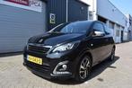 Peugeot 108 1.0 E-VTI 5 Deurs Allure 1e eig. 13.000 km. 70 P, Gebruikt, Euro 6, 4 stoelen, Zwart