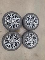 Hyundai Velgen met Banden, Auto-onderdelen, Banden en Velgen, Ophalen, 18 inch, Gebruikt, Banden en Velgen