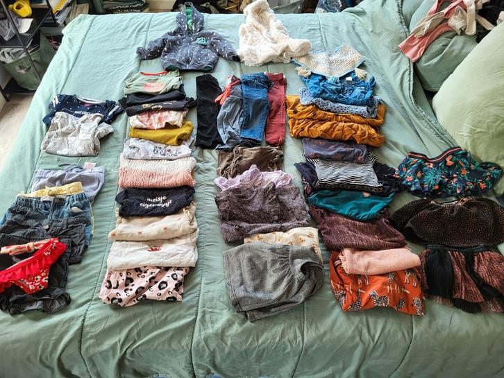 Meisjes kledingpakket 44 st. maat 80  oa koko noko z8 feetje, Kinderen en Baby's, Kinderkleding | Kinder-kledingpakketten, Zo goed als nieuw