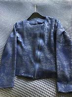 Jasje blauw, Blauw, Maat 42/44 (L), Ophalen of Verzenden, Gedragen