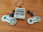 SNES Mini!, Spelcomputers en Games, Spelcomputers | Nintendo Super NES, Ophalen of Verzenden, Zo goed als nieuw, Met 2 controllers