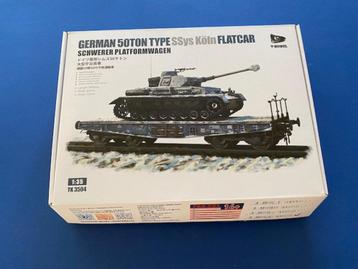 T-Model	TK3504AG 50T Type SSys Schwerer platformwagen 1/35 beschikbaar voor biedingen