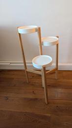 Planten tafel/standaard satsumas IKEA, Ophalen, Zo goed als nieuw, Rond, Hout