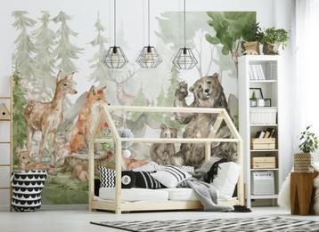 Dierenbos Poster Behang - Walltastic - Gratis Verzending beschikbaar voor biedingen