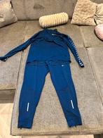 Nike running dry fit trainingspak XL blauw, Kleding | Heren, Ophalen of Verzenden, Zo goed als nieuw, Maat 56/58 (XL), Blauw