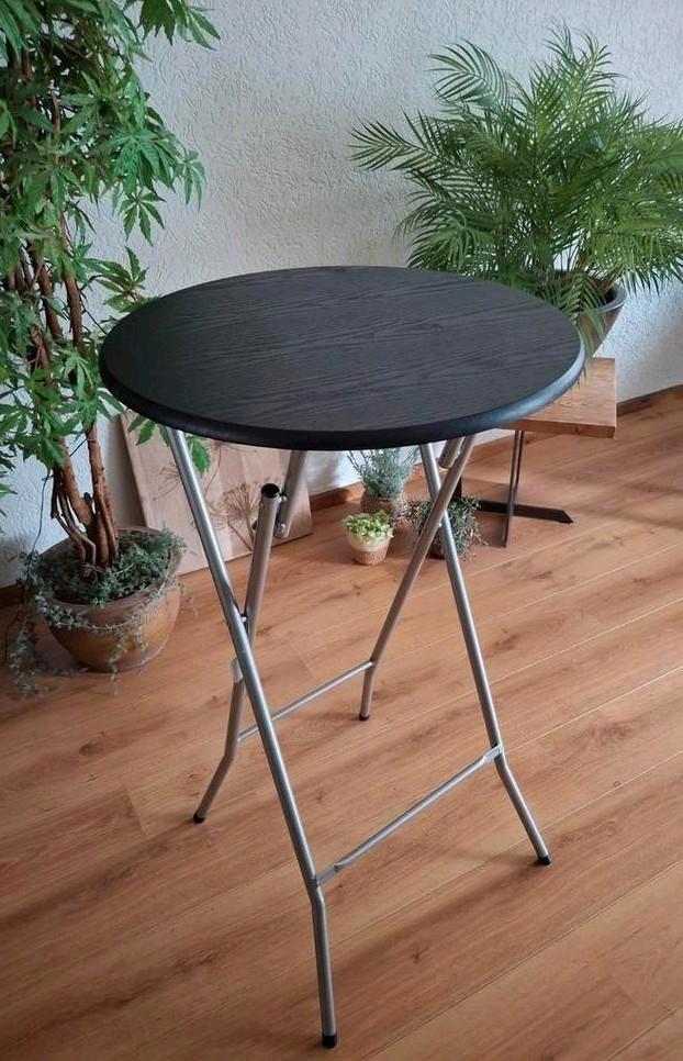 Statafel nieuw in doos - 106x60 cm. Zwart blad, Huis en Inrichting, Tafels | Statafels, Nieuw, Ophalen