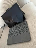 Logitech Combo Touch Nieuw 10e generatie, Computers en Software, Tablet-hoezen, Ophalen of Verzenden, Zo goed als nieuw, 11 inch
