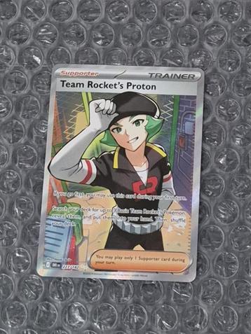 Full Art Rocket's Proton 227/182 Destined Rivals Scarlet & V beschikbaar voor biedingen