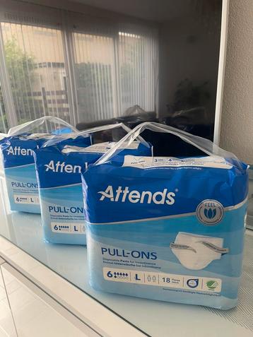 Attends Pull-Ons broekjes 6 druppels 5  pakken maat L  beschikbaar voor biedingen