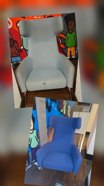 2x Oorfauteuils vh merk Softline beschikbaar voor biedingen