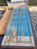 Oude grote paneeldeuren 305x110cm - Vintage look, Gebruikt, 80 tot 100 cm, Binnendeur, Ophalen of Verzenden