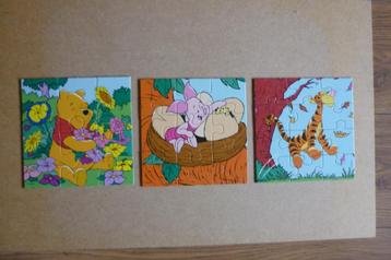 Ravensburger Disney '' WINNIE THE POOH '' 6 - 9 - 12 stukjes beschikbaar voor biedingen