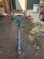 Rubberboot trailer. Rubberboottrailer, Watersport en Boten, Boottrailers, Ophalen, Minder dan 1500 kg, Gebruikt, Verstelbare verlichting
