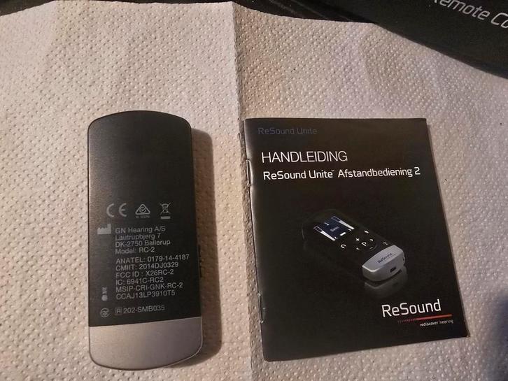 Resound afstandsbediening., Diversen, Verpleegmiddelen, Zo goed als nieuw, Ophalen of Verzenden