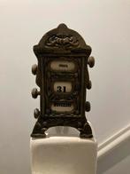 Vintage messing eeuwig durende kalender, Ophalen of Verzenden