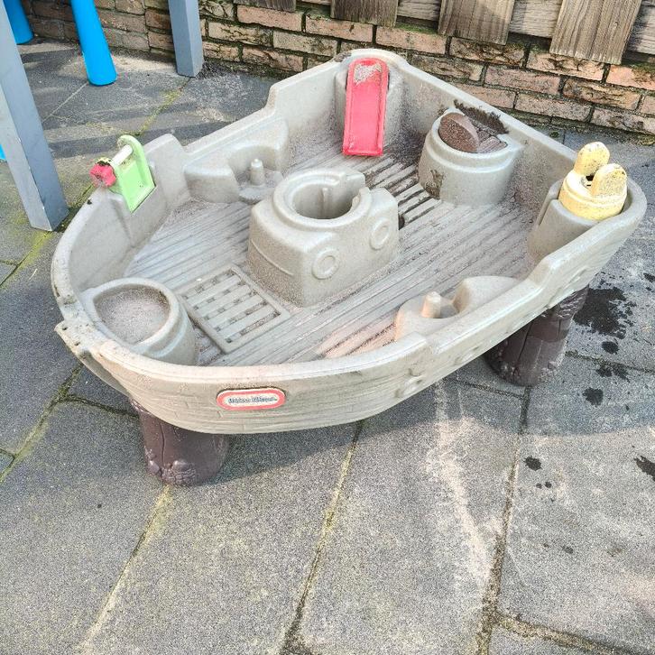 Little tikes piratenboot watertafel, Kinderen en Baby's, Speelgoed | Speeltafels, Gebruikt, Ophalen