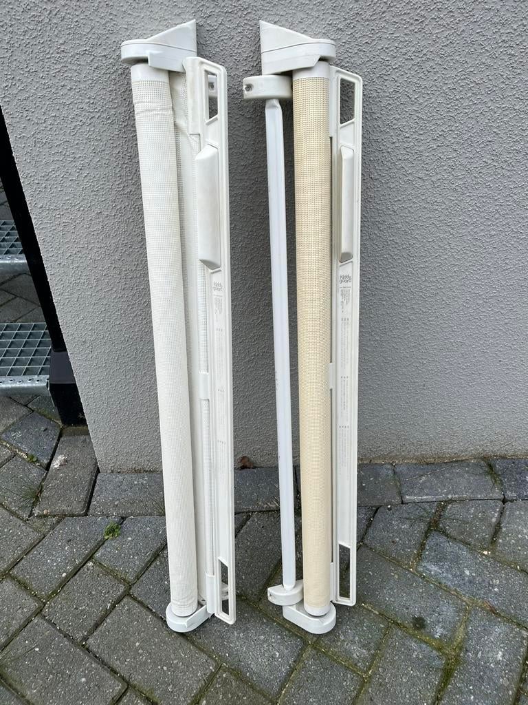 Kiddy guard Traphekje, Kinderen en Baby's, Traphekjes, Overige materialen, Oprolhekje, Ophalen of Verzenden, Zo goed als nieuw