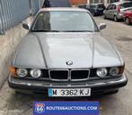 BMW 750i LA | 1989 | Route 66 Auctions, Auto's, Overige carrosserieën, Zwart, Bedrijf, Handgeschakeld