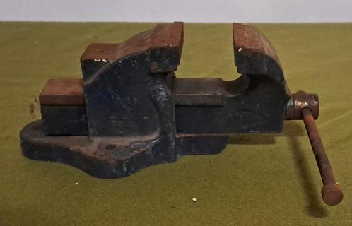 Grote bankschroef, Doe-het-zelf en Verbouw, Werkbanken, Gebruikt, Ophalen of Verzenden