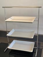 etagére / serveerschalen, Huis en Inrichting, Keuken | Servies, Overige materialen, Ophalen of Verzenden, Effen, Schaal of Schalen