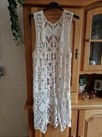 NIEUW!! Lange gehaakte beige vest/gilet One Size, Kleding | Dames, Beige, Nieuw, Ophalen of Verzenden, Maat 36 (S)