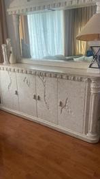 Marmerlook Dressoir, Huis en Inrichting, Kasten | Dressoirs, Ophalen, Gebruikt, Minder dan 25 cm, 50 tot 100 cm