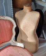 Brocante antieke Franse paspop buste mannequin
82 cm hoog, Ophalen of Verzenden