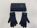 Louis Vuitton Scarf & Cloves Damier Graphite, ., Nieuw, ., Sjaal