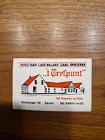 1985 Oude reclame Sticker 't Trefpunt Eersel, Verzamelen, Stickers, Ophalen of Verzenden