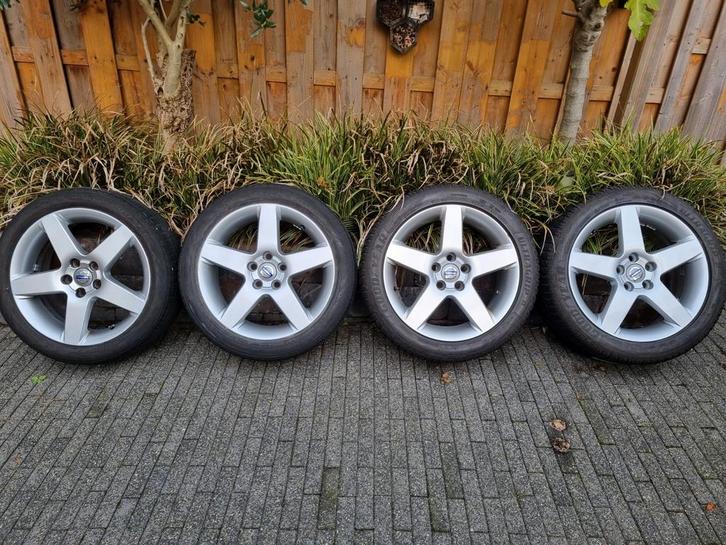Volvo r design velgen ORGINEEL   winterbanden., Auto-onderdelen, Banden en Velgen, Velg(en), Winterbanden, 16 inch, 205 mm, Ophalen of Verzenden
