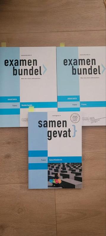Havo Geschiedenis / Nederlands / Frans examen beschikbaar voor biedingen