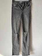 Zara split jeans met scheuren, maat 36, Ophalen of Verzenden, Zo goed als nieuw, Blauw, W28 - W29 (confectie 36)