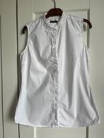 Purdey blouse wit mouwloos - boordje, Wit, Ophalen of Verzenden, Zo goed als nieuw, Purdey