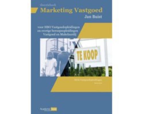9789082983890 Marketing Vastgoed (voor HBO Vastgoedopleiding, Boeken, Studieboeken en Cursussen, Zo goed als nieuw, HBO, Beta