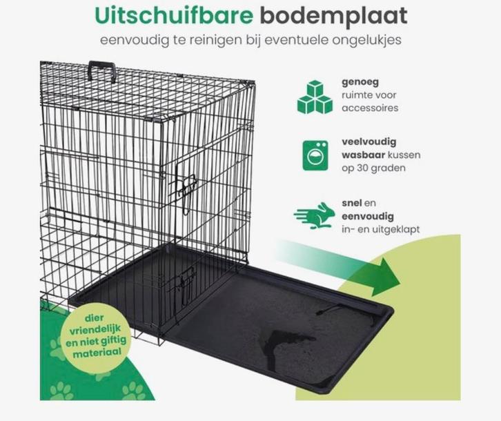 Bench hond -  maat M: 76 x 48 x 53 cm, Dieren en Toebehoren, Hondenbenches, Zo goed als nieuw, Ophalen
