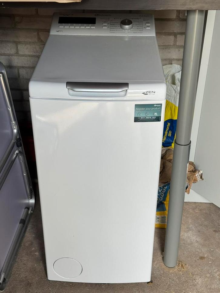Wasmachine (bovenlader) van Bauknecht, niet beste staat, Witgoed en Apparatuur, Wasmachines, Gebruikt, Bovenlader, 4 tot 6 kg