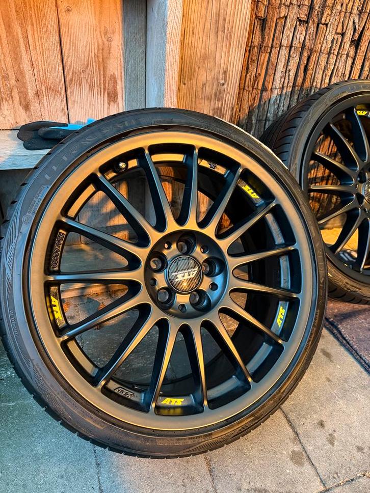 ZGAN 18" ATS Velgen 5x100 | Incl. Vredestein Banden, Auto-onderdelen, Banden en Velgen, Banden en Velgen, Zomerbanden, 18 inch