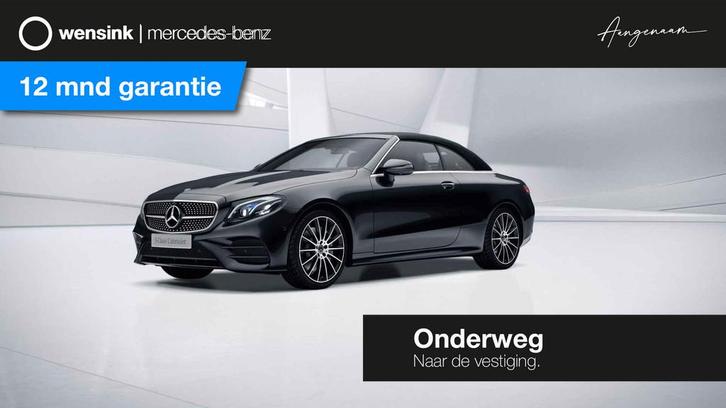 Mercedes-Benz E-klasse Cabrio 350 Premium Plus | AMG | Burme, Auto's, Mercedes-Benz, Bedrijf, Te koop, E-Klasse, 360° camera, ABS