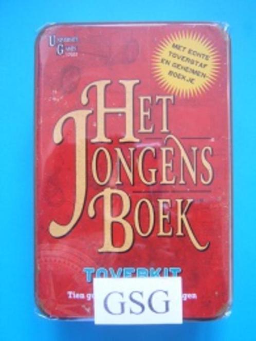 Het jongensboek toverkit nr. 17031-01, Hobby en Vrije tijd, Gezelschapsspellen | Overige, Nieuw, Ophalen